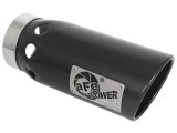 aFe Large Bore-HD 4in 409SS DPF-Back Exhaust System w/Black Tip 20 GM Diesel Trucks V8-6.6L (td) L5P thumbnail 6