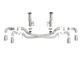 aFe MACH Force-Xp 304 Stainless Steel Cat-Back Exhaust Polished 2020 Chevrolet Corvette C8 thumbnail 6