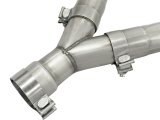 aFe MACH Force XP 14+ Jeep Grand Cherokee V6 3.0L (td) 2.5in DPF-Back 409SS Exhaust w/Resonators thumbnail 3
