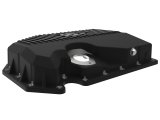 aFe 05-19 VW 1.8L/2.0L w/ Oil Sensor Engine Oil Pan Black POWER Street Series w/ Machined Fins thumbnail 2