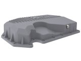 aFe 05-19 VW 1.8L/2.0L w/o Oil Sensor Engine Oil Pan Raw POWER Street Series w/ Machined Fins thumbnail 2
