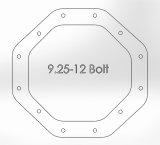 aFe Rear Differential Cover (Black Machined; Pro Series); Dodge/RAM 94-14 Corporate 9.25 (12-Bolt) thumbnail 3