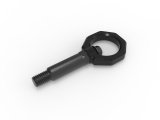 aFe Control Front Tow Hook Black BMW F-Chassis 2/3/4/M thumbnail 4