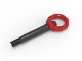 aFe Control Rear Tow Hook Red BMW F-Chassis 2/3/4/M thumbnail 4