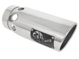 aFe Large Bore-HD 5 IN 409 SS DPF-Back Exhaust System w/Polished Tip 20-23 GM Truck V8-6.6L thumbnail 5