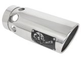 aFe Large Bore-HD 5 IN 409 SS DPF-Back Exhaust System w/Polished Tip 20-23 GM Truck V8-6.6L thumbnail 6