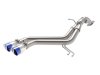aFe Takeda 13-17 Hyundai Veloster L4-1.6L 2-1/2in 304 SS Axle-Back Exhaust w/ Blue Flame Tips thumbnail 9