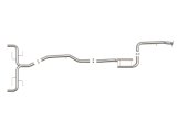 aFe 17-21 Alfa Romeo Giulia L4-2.0L (t) Mach Force-Xp 2in to 2-1/2in 304SS Cat-Back Exhaust thumbnail 5