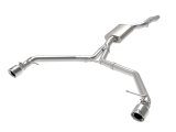 aFe MACH Force-Xp 13-16 Audi Allroad L4 SS Axle-Back Exhaust w/ Polished Tips thumbnail 1