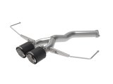 aFe Takeda 3in-2.5in 304 SS Axle-Back Exhaust w/ Carbon Tip 19-20 Hyundai Veloster I4-1.6L(t) thumbnail 1