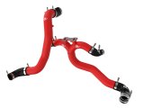 aFe 18-21 Kia Stinger V6-3.3L BladeRunner Alum Hot/Cold Charge Pipe Kit Red thumbnail 1