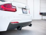aFe MACHForce XP 3in to 2.5in 304 SS Axle-Back Exhaust w/ Black Tips 14-16 BMW M235i thumbnail 6
