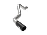 aFe Large Bore-HD 5 IN 409 SS DPF-Back Exhaust System w/Black Tip 20-21 GM Truck V8-6.6L thumbnail 1