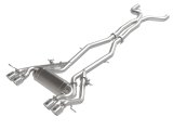 aFe MACH Force XP Exhausts Cat-Back SS 21 BMW M2 Competition L6-3.0L w/Polished Tips thumbnail 1