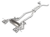 aFe MACH Force XP Exhausts Cat-Back SS 21 BMW M2 Competition L6-3.0L w/Polished Tips thumbnail 2