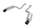 aFe Takeda 14-22 Lexus IS350 V6 2.5in. 304 Stainless Steel Axle-Back Exhaust System w/ Black Tip thumbnail 1