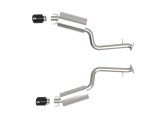 aFe Takeda 14-22 Lexus IS350 V6 2.5in. 304 Stainless Steel Axle-Back Exhaust System w/ Black Tip thumbnail 7