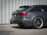 aFe 20-22 Audi RS6 Avant V8 4L (tt) MACH Force-Xp 3in to 2.5in 304 SS Cat-Back Exhaust w/ Black Tip thumbnail 3