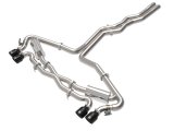 aFe 20-22 Audi RS6 Avant V8 4L (tt) MACH Force-Xp 3in to 2.5in 304 SS Cat-Back Exhaust w/ Black Tip thumbnail 7
