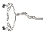 aFe 20-22 Audi RS6 Avant V8 4L (tt) MACH Force-Xp 3in to 2.5in 304 SS Cat-Back Exhaust w/ Carbon Tip thumbnail 5