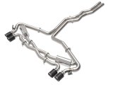 aFe 20-22 Audi RS6 Avant V8 4L (tt) MACH Force-Xp 3in to 2.5in 304 SS Cat-Back Exhaust w/ Carbon Tip thumbnail 6