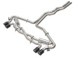 aFe 20-22 Audi RS6 Avant V8 4L (tt) MACH Force-Xp 3in to 2.5in 304 SS Cat-Back Exhaust w/ Carbon Tip thumbnail 7
