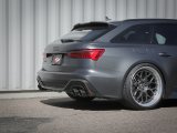 aFe 20-22 Audi RS6 Avant V8 4L (tt) MACH Force-Xp 3in to 2.5in 304 SS Cat-Back Exhaust w/ Carbon Tip thumbnail 9