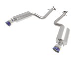 aFe Lexus IS350 14-22 V6-3.5L Takeda Axle-Back Exhaust System- Blue Tip thumbnail 1