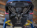 aFe Gemini XV 2.5in 304 SS Cat-Back Exhaust w/Cut-Out 18-22 Kia Stinger V6 3.3L thumbnail 4