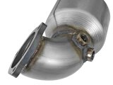 aFe Power Twisted Steel SS304 Downpipe 2.5in w/Cat 17-18 Hyundai Elantra L4-1.6L (t) thumbnail 6