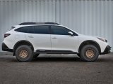 aFe POWER 20-23 Subaru Outback H4 2.4L (t) / H4 2.5L Terra Guard Trail Slider Steps - Black thumbnail 8