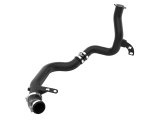 aFe 19-22 Hyundai Veloster N BladeRunner 2-1/4in to 2-1/2in Aluminum Hot Charge Pipe - Black thumbnail 1