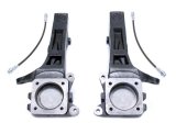 MaxTrac 05-18 Toyota Tacoma 2WD 6 Lug 4in Front Lift Spindles w/Extended DOT Compliant Brake Lines thumbnail 1