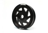PERRIN 15-18 Subaru WRX / 13-20 BRZ / 14-18 FXT / 13-16 Crosstrek Lightened Crank Pulley - Black thumbnail 1