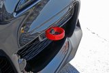 PERRIN 20-25 Toyota Supra Tow Hook Kit (Front) - Red thumbnail 1