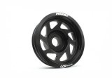 PERRIN 93-14 Subaru Impreza (Incl. 02-14 WRX) / 04-21 STI Lightened Crank Pulley - Black thumbnail 6