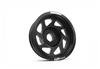 PERRIN 93-14 Subaru Impreza (Incl. 02-14 WRX) / 04-21 STI Lightened Crank Pulley - Black thumbnail 8