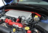 PERRIN 08-14 WRX/STI/Impreza / 14-18 Forester / 13-17 Crosstrek / 05-09 Legacy FR Strut Brace - Red thumbnail 3