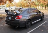 PERRIN 15-21 Subaru STI Wing Stabilizer - Black thumbnail 4