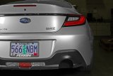 PERRIN 22-26 Subaru BRZ / Toyota GR86 Exhaust Cutout Plate (Right Side For Single Outlet Exh Sys) thumbnail 2