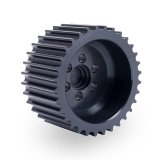 KraftWerks Cogged Pulley - 80mm Cogged 64mm Width (32 TEETH GT2) thumbnail 3