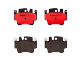Brembo 99-05 Porsche 911/00-04 Boxster/06-07 Cayman Front Premium NAO Ceramic OE Equivalent Pad thumbnail 1