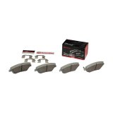 Brembo 17-22 Hyundai Elantra/ Kia Niro/ Hyundai Ioniq Front NAO Brake Pad thumbnail 1