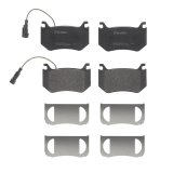 Brembo 18-20 Alfa Romeo Giulia/ Alfa Romeo Stelvio Rear Low-Met Brake Pad thumbnail 1