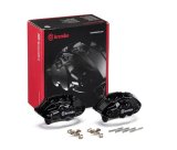 Brembo OE 16-21 BMW M2/17-18 M3/17-20 M4/14-16 M235i Hydraulic Front X-Style Brake Calipers - Black thumbnail 1