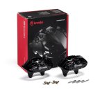 Brembo OE 16-21 BMW 3 M2/15-18 M3/15-20 M4 Hydraulic Front X-Style Brake Calipers - Black thumbnail 1