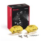 Brembo OE 16-21 BMW M2/17-18 M3/17-20 M4/14-16 M235i Hydraulic Front X-Style Brake Calipers - Yellow thumbnail 1