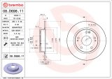 Brembo OE 16-24 Honda Civic/19-22 Insight UV Coated Brake Disc - Rear thumbnail 1