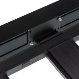 ARB Aluminum Awning, Black Frame, 8.2FT x 8.2FT, Installed with LED Light Strip thumbnail 2