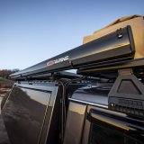 ARB Aluminum Awning, Black Frame, 8.2FT x 8.2FT, Installed with LED Light Strip thumbnail 6